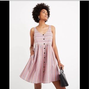 Madewell Scoop Neck Babydoll Dress